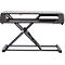 Zit-sta werkplek Fellowes Corsivo, tot 17 kg, B 615 x D 800 x H 110 mm, zwart