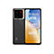 Schwarzes ZTE Blade A56 Smartphone mit 4 Kameras, 6,75" HD+ Display und 5000 mAh Akku.