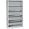 Zusatzböden SSI Schäfer, für Materialschränke ohne Mitteltrennwand & mit T 400 mm, B 950 x T 400 mm, verzinkter Stahl, silber
