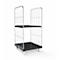 Zwischenboden für Schäfer Shop Select Rollbox BASICline, bis 150 kg, B 710 x T 778 x H 25 mm, Recycling-HDPE, schwarz