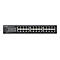 Zyxel GS-1100-24E - Switch - unmanaged - 24 x 10/100/1000 - an Rack montierbar, wandmontierbar
