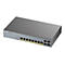 Zyxel GS1350-12HP - Switch - 8 Anschlüsse - Smart - an Rack montierbar