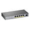 Zyxel GS1350-6HP - Switch - 6 Anschlüsse - Smart