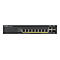 Zyxel GS1920-8HPv2 - Switch - Smart - 8 x 10/100/1000 (PoE+) + 2 x Kombi-Gigabit-SFP - Desktop, wandmontierbar - PoE+ (130 W)