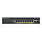 Zyxel GS2220-10HP - Switch - 8 Anschlüsse - managed - an Rack montierbar