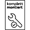 Komplett montiert