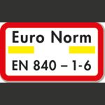 Euro-norm EN 840-1-6