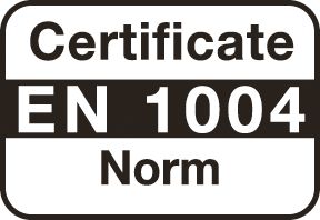 Certificate EN 1004 Norm