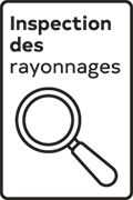 Contrôle de rayonnage Logo LBE PS