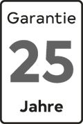 25 years warranty