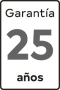 25 años de garantía