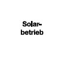 Solarbetrieb