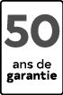 50 ans de garantie