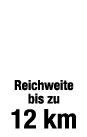 Reichweite 12km