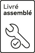 Complètement assemblé