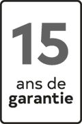 15 ans de garantie