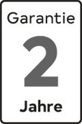2 ans de garantie