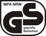 GS-Zeichen MPA NRW