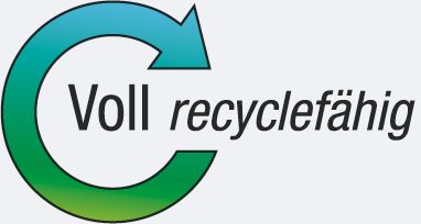 Voll recyclefähig