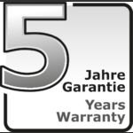5 años de garantía alfi