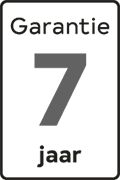 7 jaar garantie