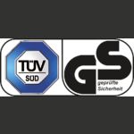 TÜV SÜD GS gecertificeerde veiligheid