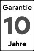 10 Jahre Garantie