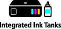 Canon MegaTank 4 große Tintentanks integriert