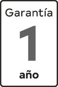 1 año de garantía