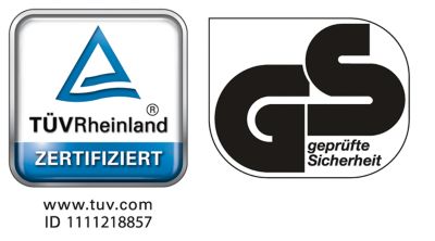 TÜV Rheinland zertifiziert ID111218857