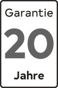 20 Jahre Garantie