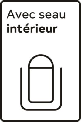 avec godet intérieur