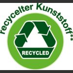 recycelter Kunststoff