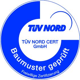 TÜV Nord - Baumuster geprüft 