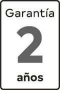 2 años de garantía