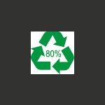 80 % Recyclage