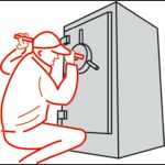 Safe burglary protection