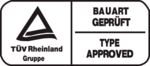 TÜV Rheinland Bauart geprüft