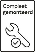 Volledig gemonteerd