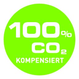 100% co2 Kompensiert