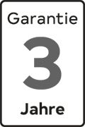 3 years warranty