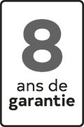 8 ans de garantie