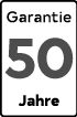 50 years warranty