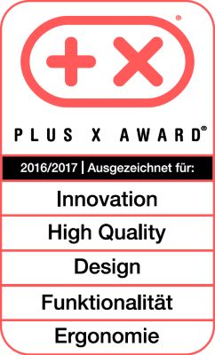 PLUS X AWARD 2016/17 - Premio a la Innovación, HQ, Diseño, Función, Ergonomía