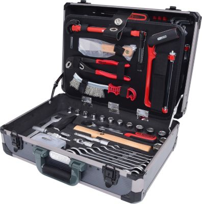 1/4"+1/2" Sanitär-Werkzeugkoffer, 95-tlg