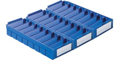 3 x Regalkasten RK 400 inkl. 10 Stück Trennwände GRATIS