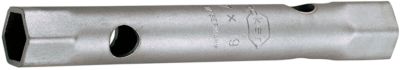 6-Kant-Rohr-Steckschl. 8x9 mm aus Cr-Mo