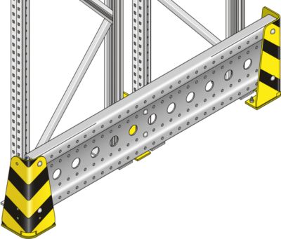 Aanrijdbeveiliging RS1054C, voor framediepte 1050 mm