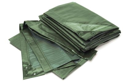 Abdeckplane, Standard, 10 x 15 m, grün