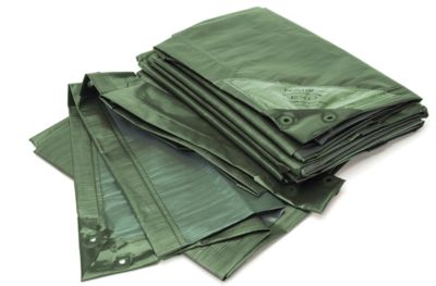 Abdeckplane, Standard, 3 x 4 m, grün